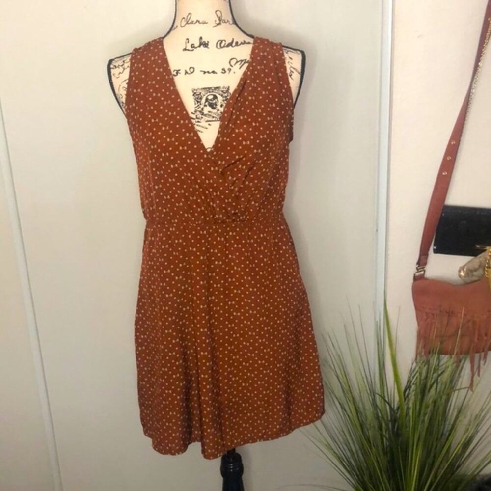 Blu Pepper Sleeveless V-Neck Dress size Small